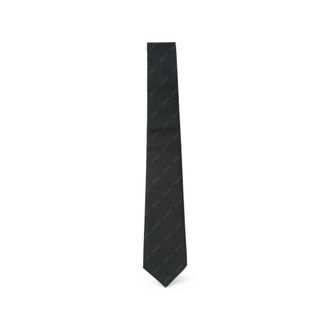 Gucci Logo-jacquard Silk Tie