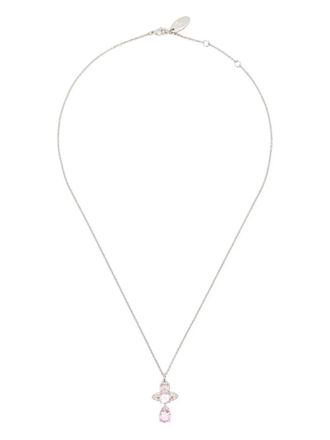 Vivienne Westwood Ismene drop pendant necklace - Zilver