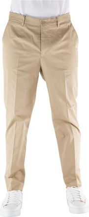 Etro Slim-Fit Chino Broek Update Garderobe - Heren - Slim Fit Broeken - Beige - M - Katoen - Broeken