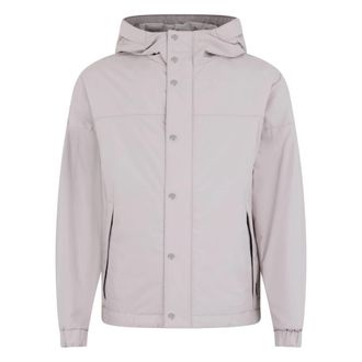Moorer Lichtgewicht Jas met Capuchon - Heren - Zomerjassen - Grijs - M - Polyester - Jassen
