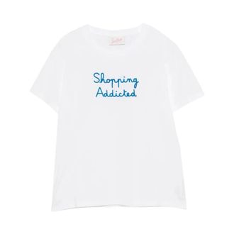 MC2 Saint Barth T-Shirts, female, White, Size: L Emilie