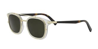 Dior DIORBLACKSUIT S14I 87C0 Mens Sunglasses Clear Size 49