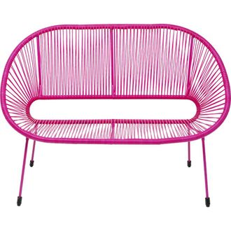 Kare Design Banco acapulco mono rosa