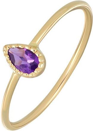 Bony Levy 14K Color 14K 0.20 Ct. Tw. 1 Amethyst Stackable Ring