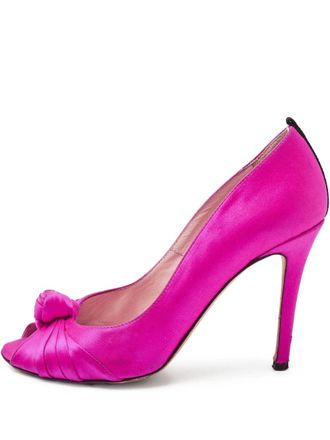 SJP by Sarah Jessica Parker 100mm Gabrielle knotted pumps - Pink