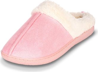 Floopi Faux Shearling Lined Slipper in Pink at Nordstrom Rack, Size X-Large