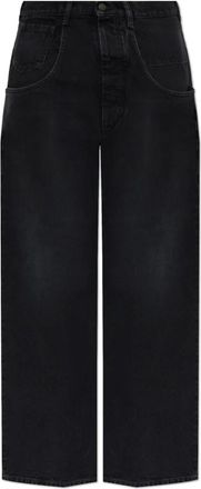 Maison Margiela Straight-leg Jeans - Heren - Regular Fit Jeans - Zwart - W31 - Katoen - Jeans