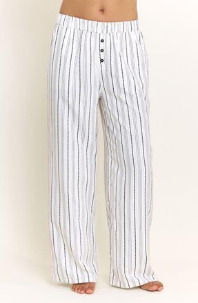 Honeydew Intimates Nap Era Striped Pajama Pants in Ivory Stripe at Nordstrom, Size X-Small