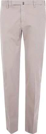 Incotex Broeken, Heren, Beige, L, Katoen, Slim Fit Chino Broek