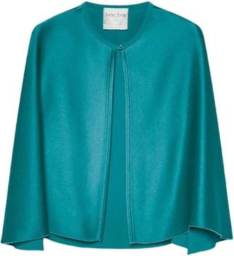 Forte_Forte Mantella in raso Envers - - Blouses & Shirts - Donna - Verde - S