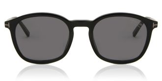Tom Ford FT1020-N JAYSON Polarized 01D Mens Sunglasses Black Size 52