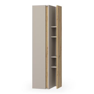 Vicco Armario De Ba&ntilde;o Edelin, Cachemira, 35 X 120 Cm Con 4 Compartimentos Abiertos, Vicco