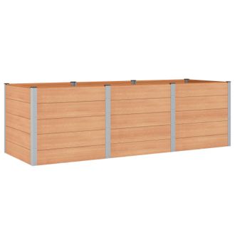 vidaXL Arriate Elevado Marr&oacute;n 300 X 100 X 91 Cm Vidaxl