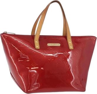 Louis Vuitton Pre-owned Vintage Patent Leather Hand Bag - Dames - Vintage Handtas - Rood - ONE Size - Leer - Vintage