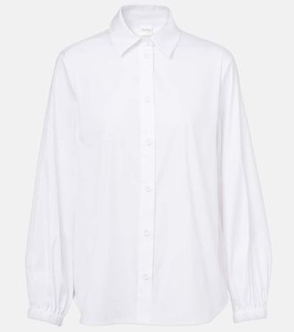 Max Mara Camicia Panda in popeline di misto cotone