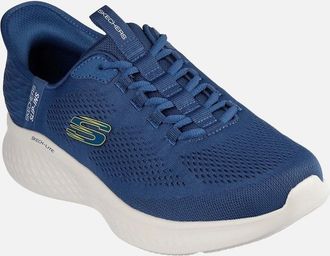 Skechers Mens Skechers Skech-Lite Pro Primebase Textile Mens Teal Trainers - Blue/Green - Size: 11