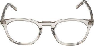 Saint Laurent Occhiali da sole Saint Laurent Sl 28 Opt 005 Beige Beige Trasparente /22/145