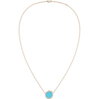 Repossi Antifer Turquoise & Diamond Pendant Necklace at Nordstrom
