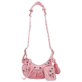 Balenciaga Pink XS Le Cagole Shoulder Bag