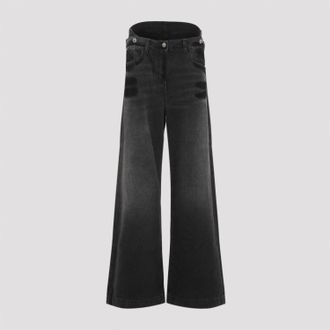 The Attico Lange Denim Broek