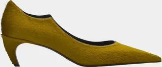 Khaite 50mm Valerie Calf Hair Pumps