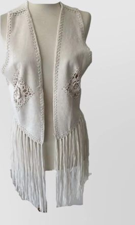 PHO Firenze fringed suede gilet