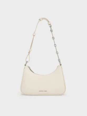 Charles & Keith Lane Chain-Link Shoulder Bag