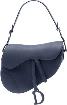 Dior Pre-owned Dior Ultra Matte Calfskin Saddle Bag Ladies 09-MA-0129