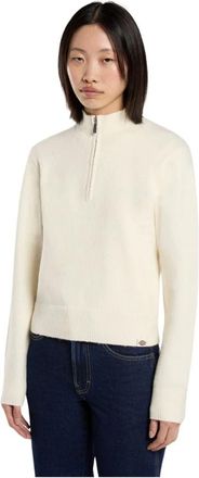 Dickies Turtleneck - Dames - Coltruien - Wit - S - Truien & Vesten