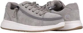 Billy Footwear BILLY Comfort Low Zip Around Sneaker in Grey Suede at Nordstrom Rack, Size 6.5
