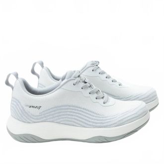 Alegria Womens In8 Comfort Lace Up Sneakers In White