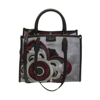 My Best Bags Firenze Atena Tote - Dames - Tassen - Grijs - Maat: ONE Size Zijde