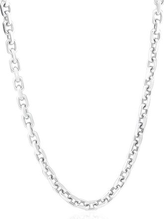 Pompeii3 Mens 14k Gold (98gram) or Platinum (184gram) 7mm Link Chain Necklace 24
