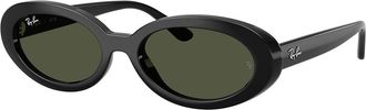 Ray-Ban RB2223F Asian Fit 601/31 Womens Sunglasses Black Size 54