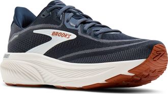 Brooks Ghost 18 Running Shoe in Navy Blazer/red Earth/blue at Nordstrom, Size 9.5