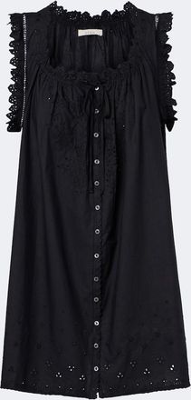 D&ocirc;en D&ocirc;en Nessie broderie anglaise cotton minidress