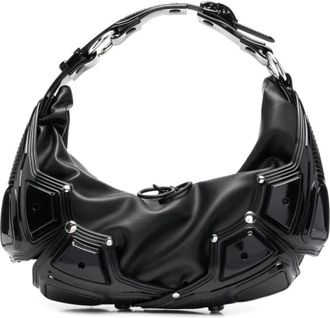 Innerraum Tassen, Heren, Zwart, ONE Size, Object M02 Small Half Moon Bag