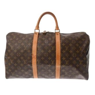 Louis Vuitton Pre-owned Weekend Bags, unisex, Brown, Size: ONE SIZE Pre-owned Boston bag