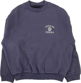 Fear of God logo-print sweatshirt - Blue