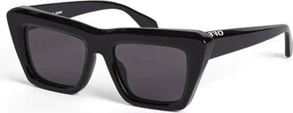 Off-white HAMPTON Dark Grey Square Unisex Sunglasses OERI13L 1007 52