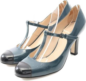 Bottega Veneta Pumps con cinturino a T anni 2010 - Blu
