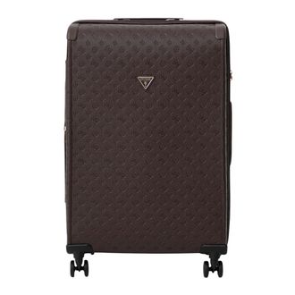 Guess Maleta con logo Lenwood - Suitcases - Mujer - Marr&oacute;n - ONE SIZE