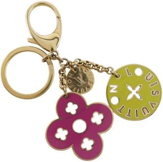 Louis Vuitton Pre-owned Stoffen sleutelhanger - Dames - Vintage Accessoires - Veelkleurig - ONE Size - Vintage