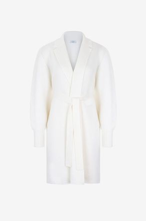 Gran Sasso Langer Mantel aus Schurwolle