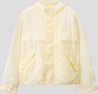 H&M Windjacke aus Nylon - Hellgelb