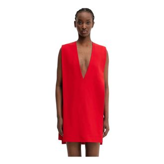 Sportmax Mujer, Vestidos, Rojo, Talla: M