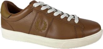 Fred Perry B4334 Sneakers - Heren - Sneakers - Bruin - 43 EU - Schoenen