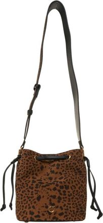 Pinko Bucket Bag With Striking Animal Print