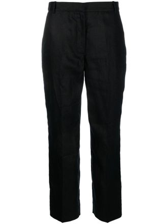 Calvin Klein Cropped broek - Zwart