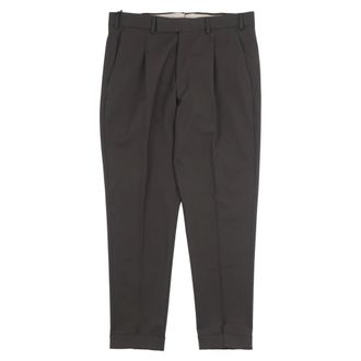 Pantaloni Torino Suit Trousers, male, Brown, Size: 2XL Chinos